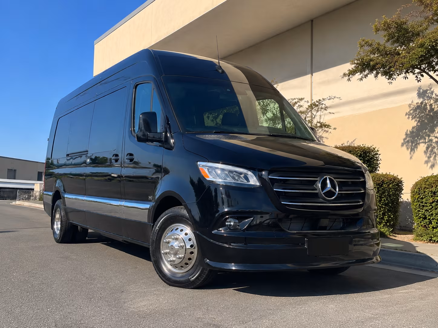 Sprinter Van Rental with Driver Exterior