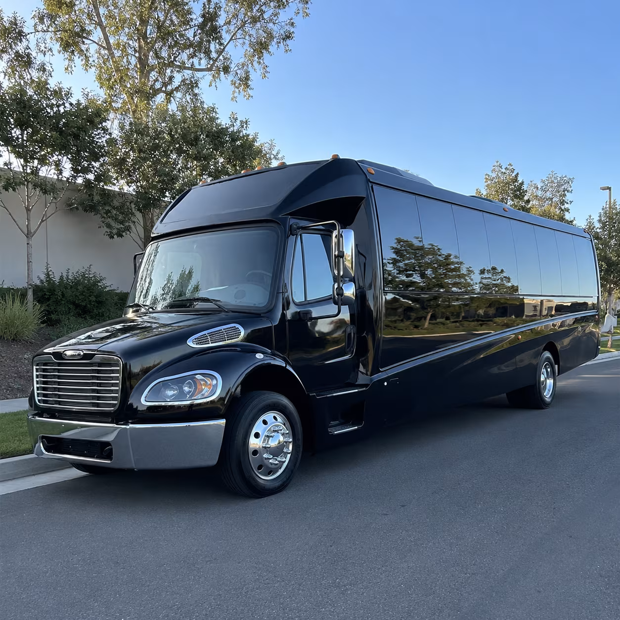 Wichita Corporate Transportation party bus exterior