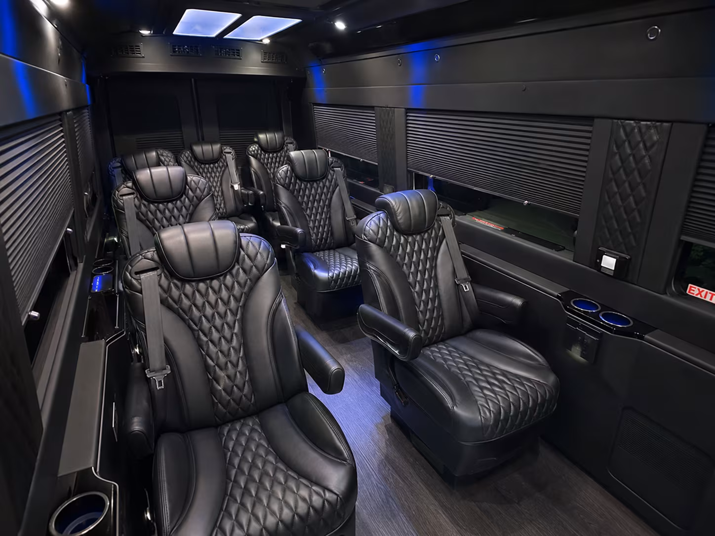 Wichita Corporate Transportation party bus exterior