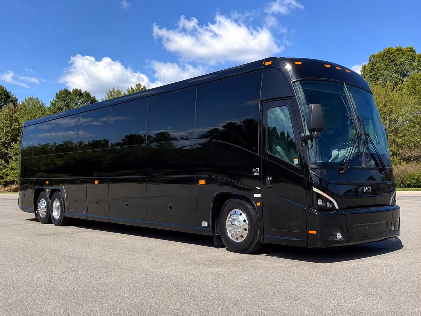 Wichita Corporate Transportation party bus exterior