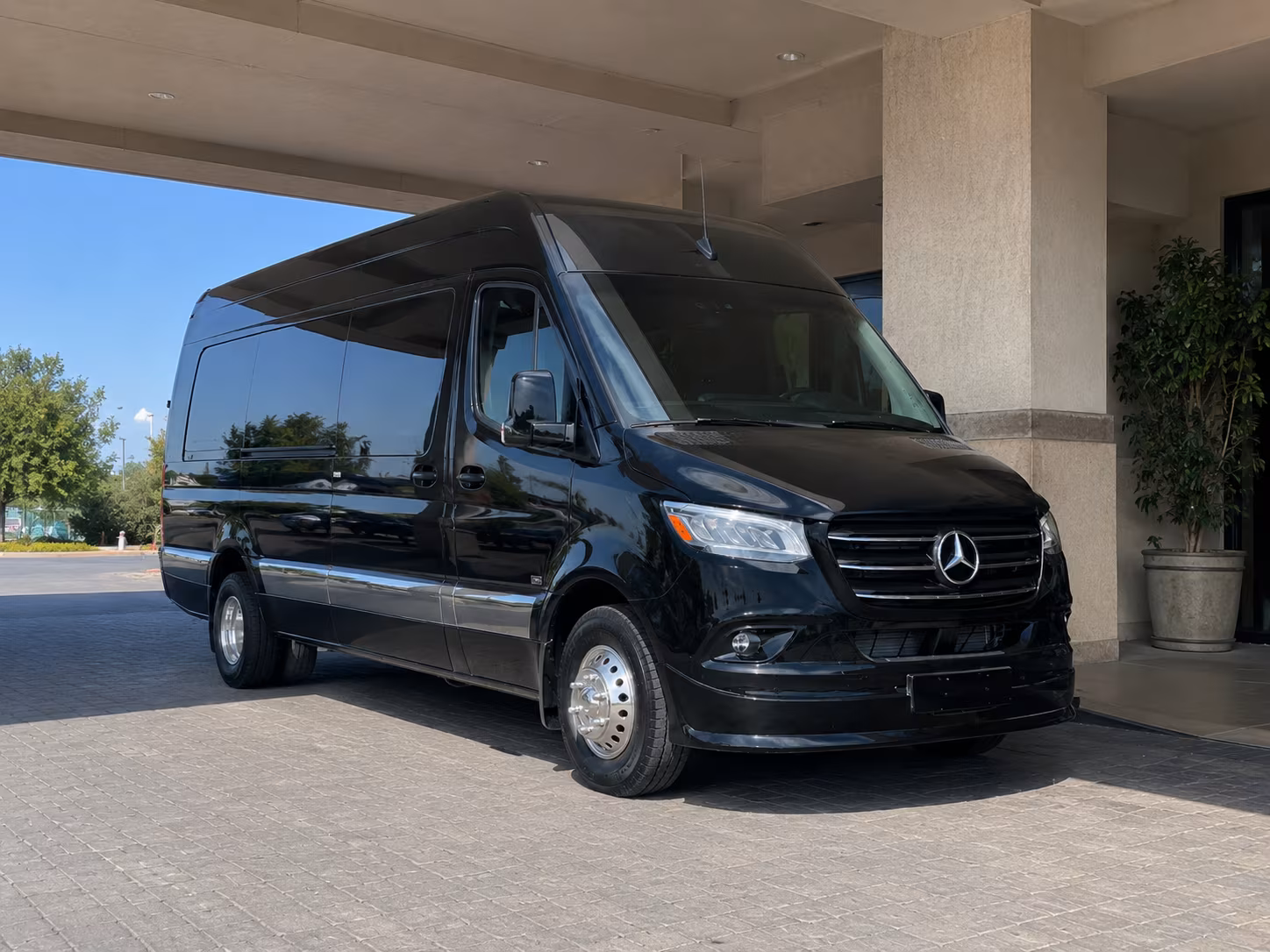 Wichita Corporate Transportation party bus exterior