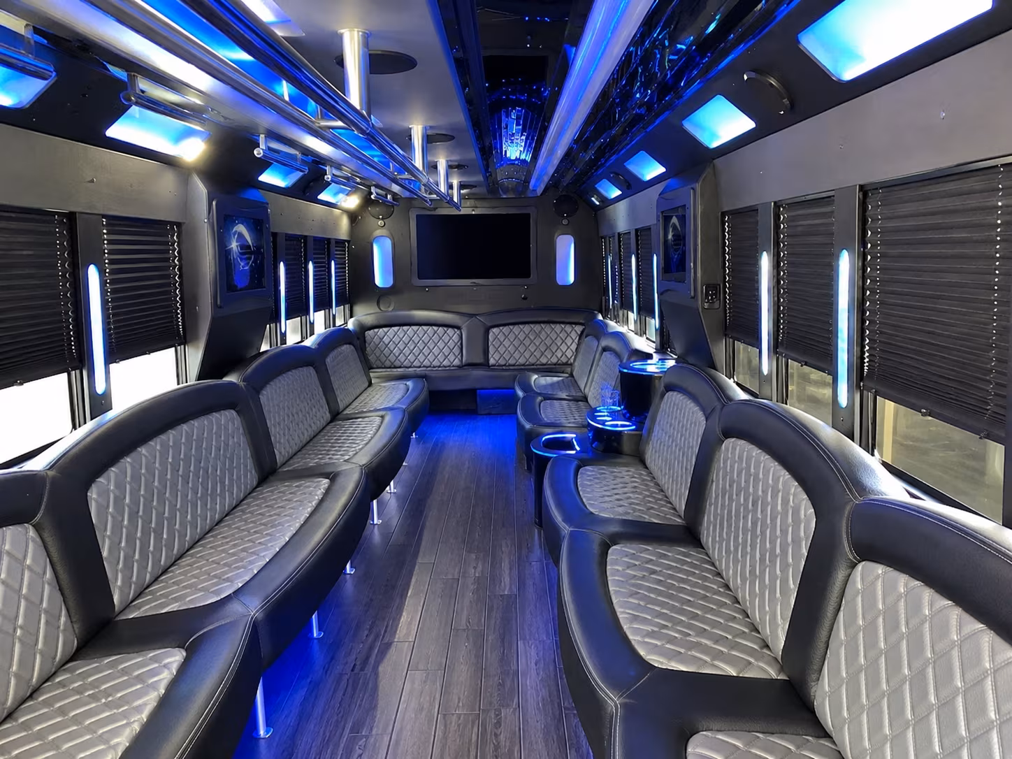Wichita Prom & Homecoming Transportation party bus exterior