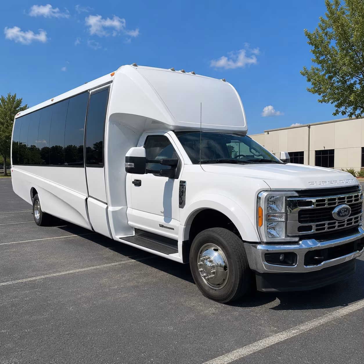 Wichita School Event Transportation party bus interior