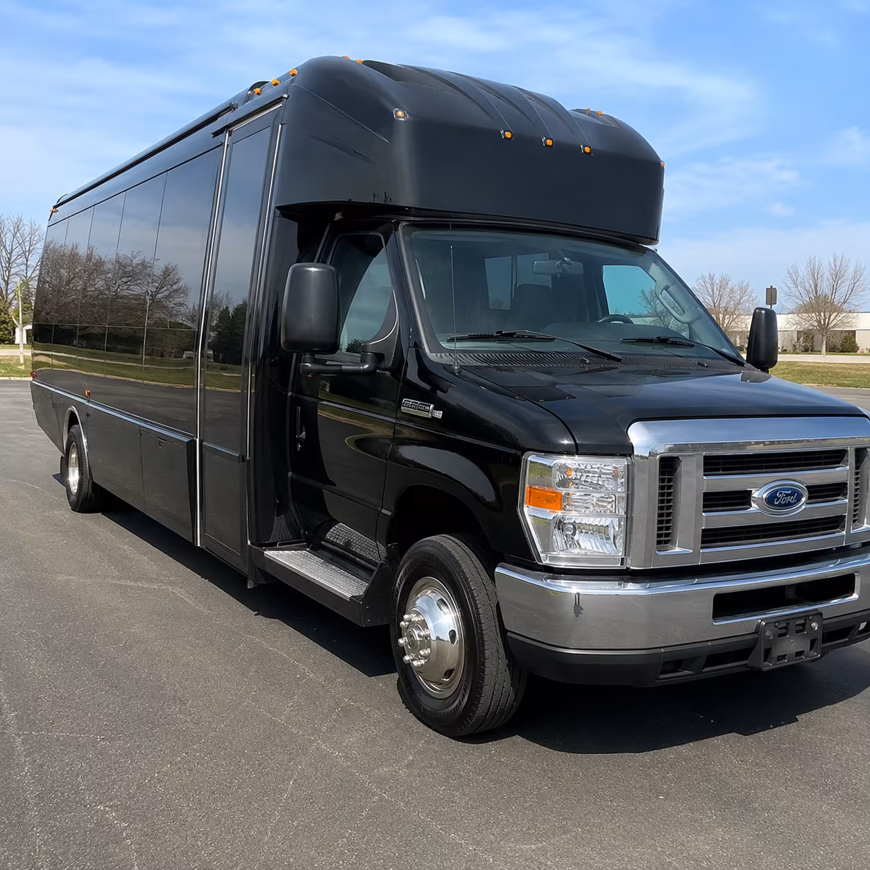Wichita Sporting Event Transportation onboard seating