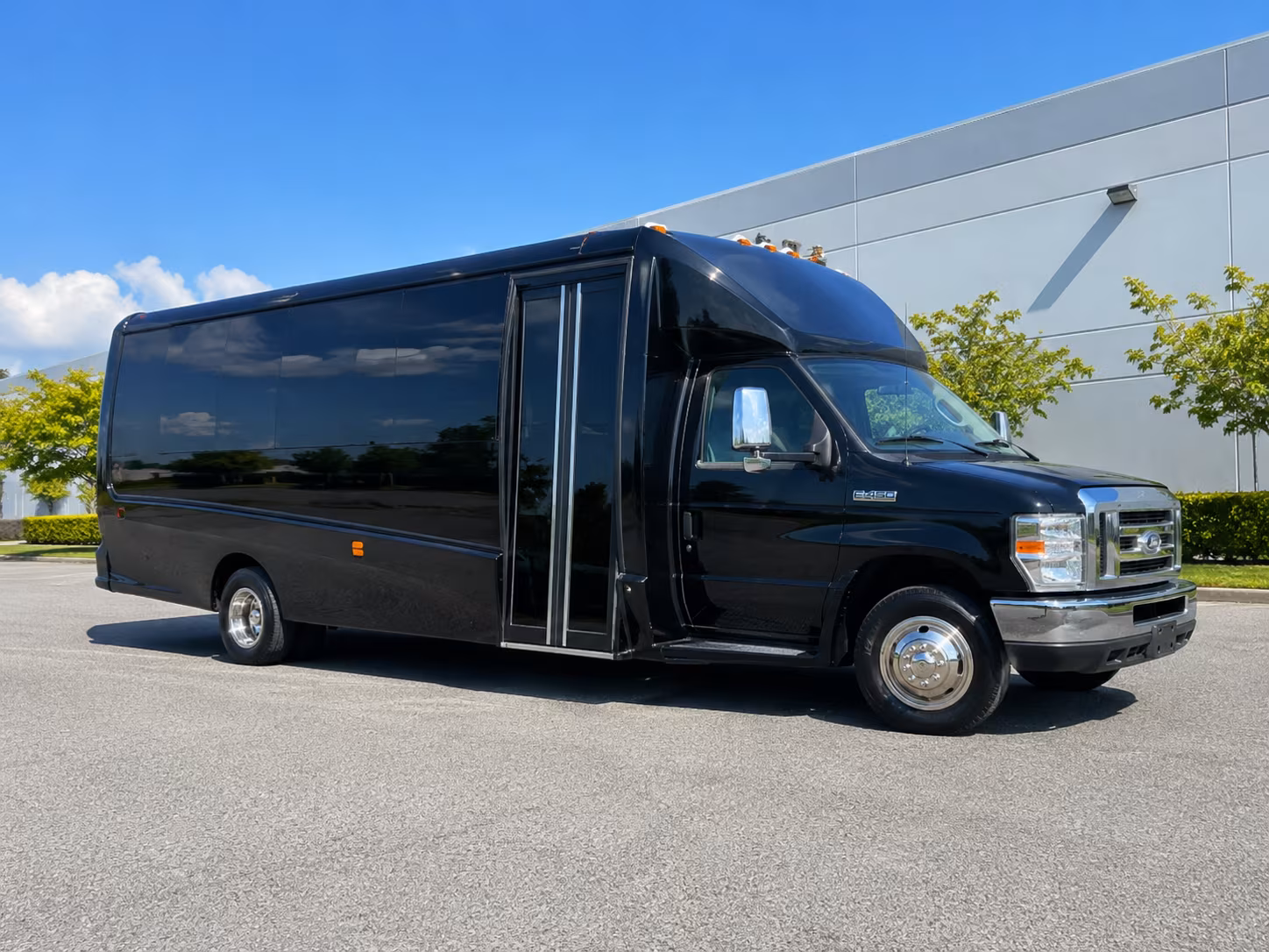 Wichita Sporting Event Transportation party bus interior