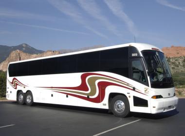 Wichita 50 Passenger Charter Bus